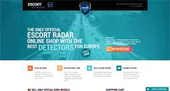 Desktop Screenshot of escortradareurope.com